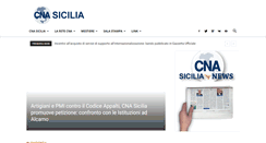Desktop Screenshot of cnasicilia.it