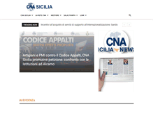 Tablet Screenshot of cnasicilia.it